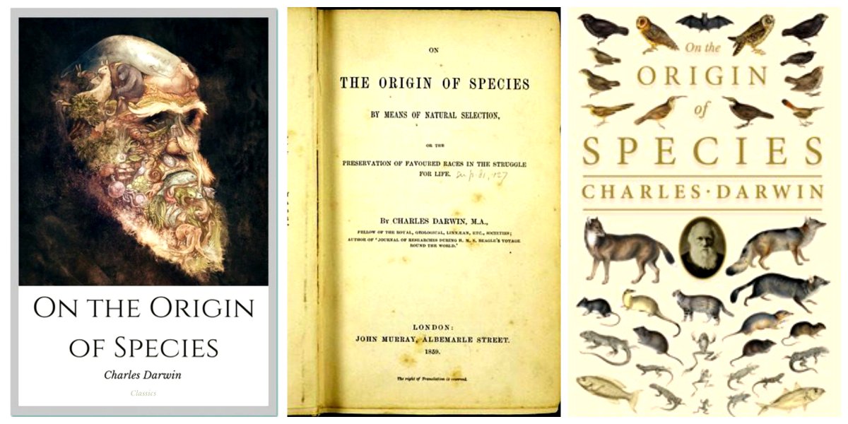 in 1859, 'On the Origin of Species' by Charles Darwin was publish...