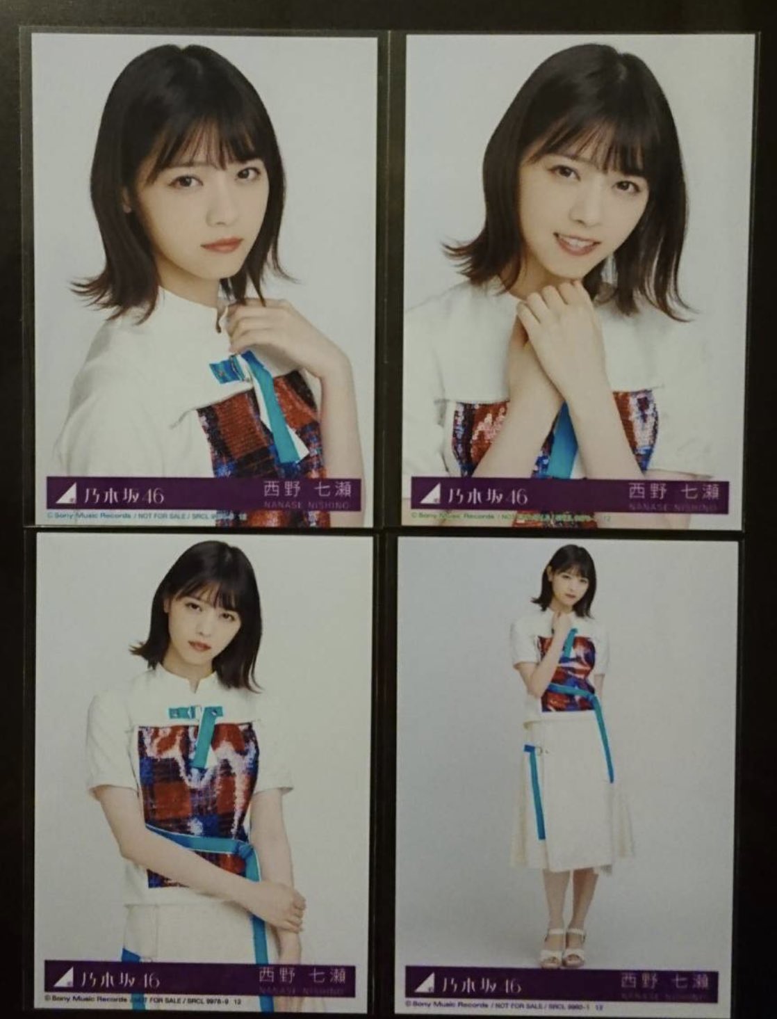 乃木坂46 西野七瀬 直筆サイン入りチェキ 乃木坂46 西野七瀬 直筆