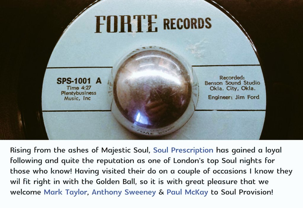 SoulProvision's tweet image. 4pm till Late. #SoulProvision at The Golden Ball, #York sees London's very own #SoulPrescription guest! Not to be missed!