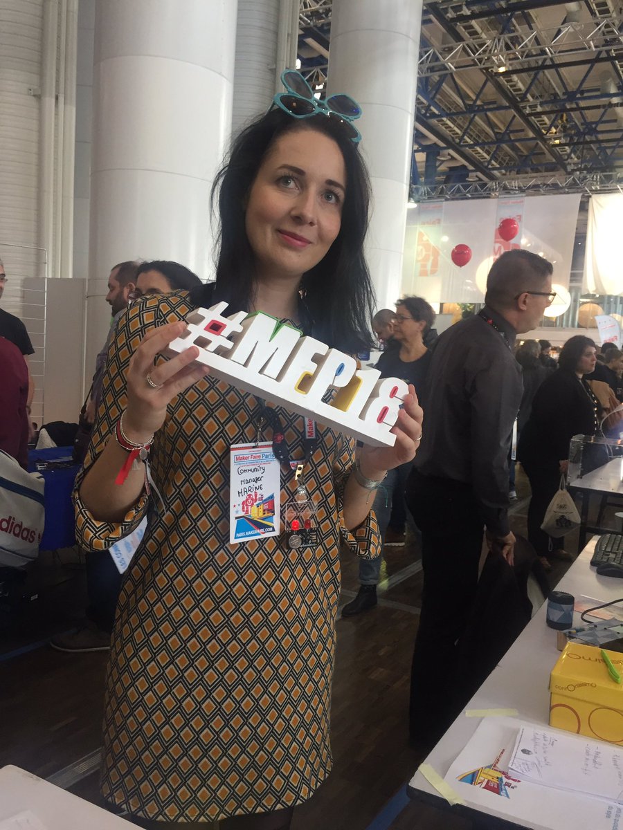 MakerFaireParis's tweet image. Ça y est j’ai récupéré mon #MFP18 réalisé par @elcp72 grâce à @MiniCut2d 🤩 Impression rapide silencieuse - découpe par fil chaud #cnc #mfp18 #makers créez ce que vous voulez avec du #polystyrene