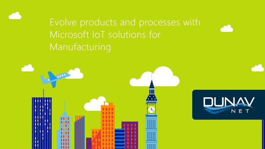 DunavNET's tweet image. DunavNET is joining @Accenture on stage of @Microsoft workshop in Athens next week, dedicated to the development of products and processes with Microsoft #IoT solutions for Manufacturing. #agronet #ekoNET #fleetNET #glueNET dunavnet.eu