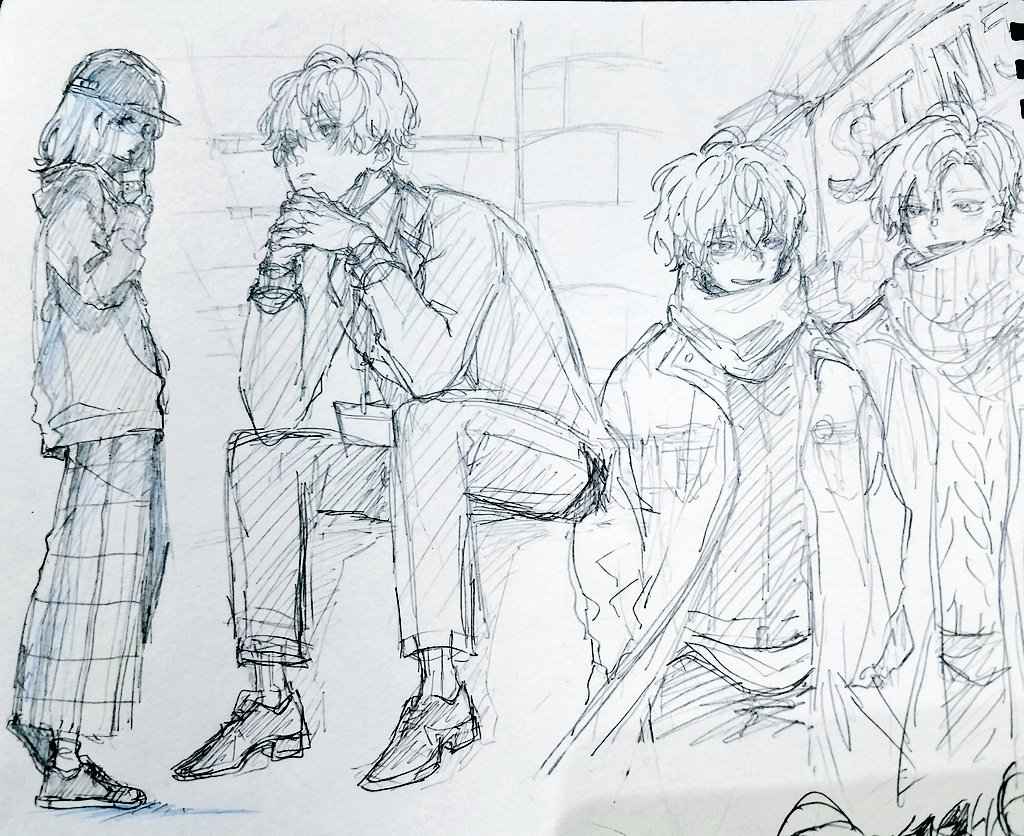 落描き独歩詰め 