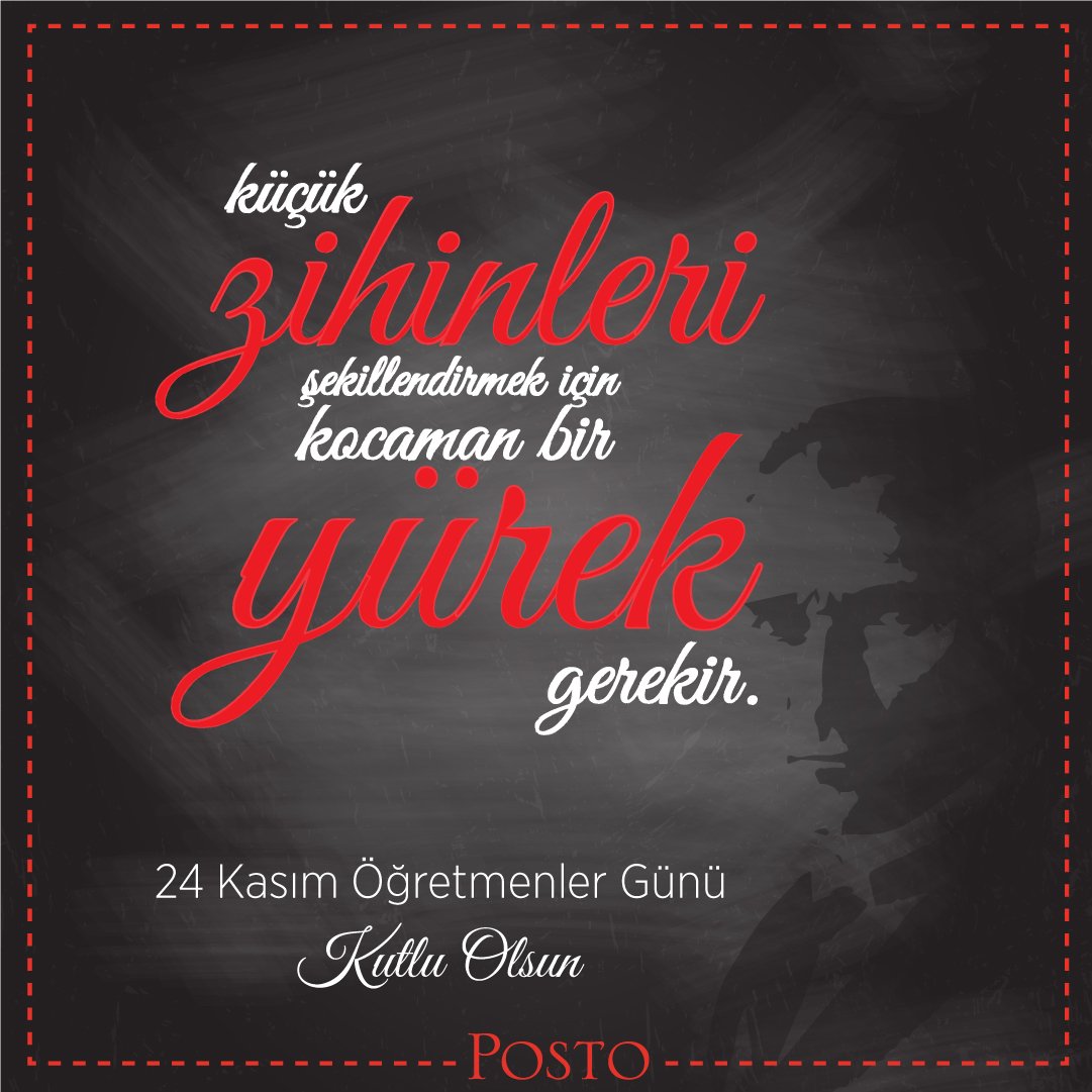 Tüm Koca Yürekli Öğretmenlerin Öğretmenler Günü Kutlu Olsun..
.
.
.
#öğretmenlergünü #24kasım #posto #alsancakdijitalbaskı #alsancakpromosyon #alsancakplaket #dijitalbaskı #promosyon #plaket