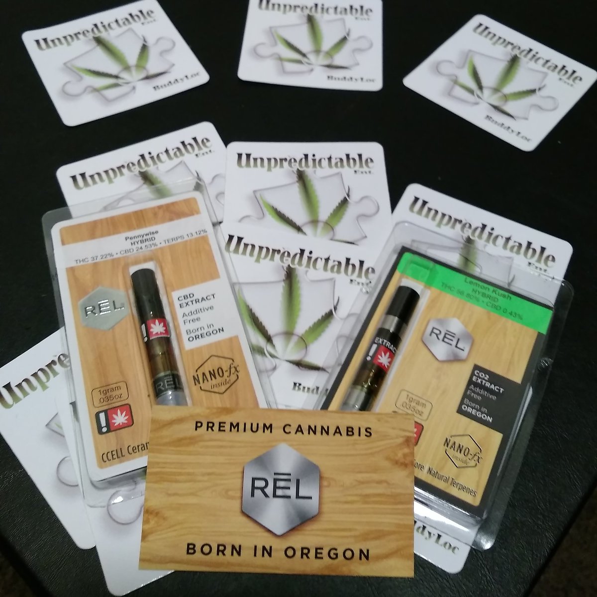 BuddyLoc503's tweet photo. #its #AboutTime #to #try #these #awesome #cbd #thc #Terps #vape #from ReL #oregon #nanofx #extract #pennywise #lemonkush https://t.co/FdIyQzbYKc