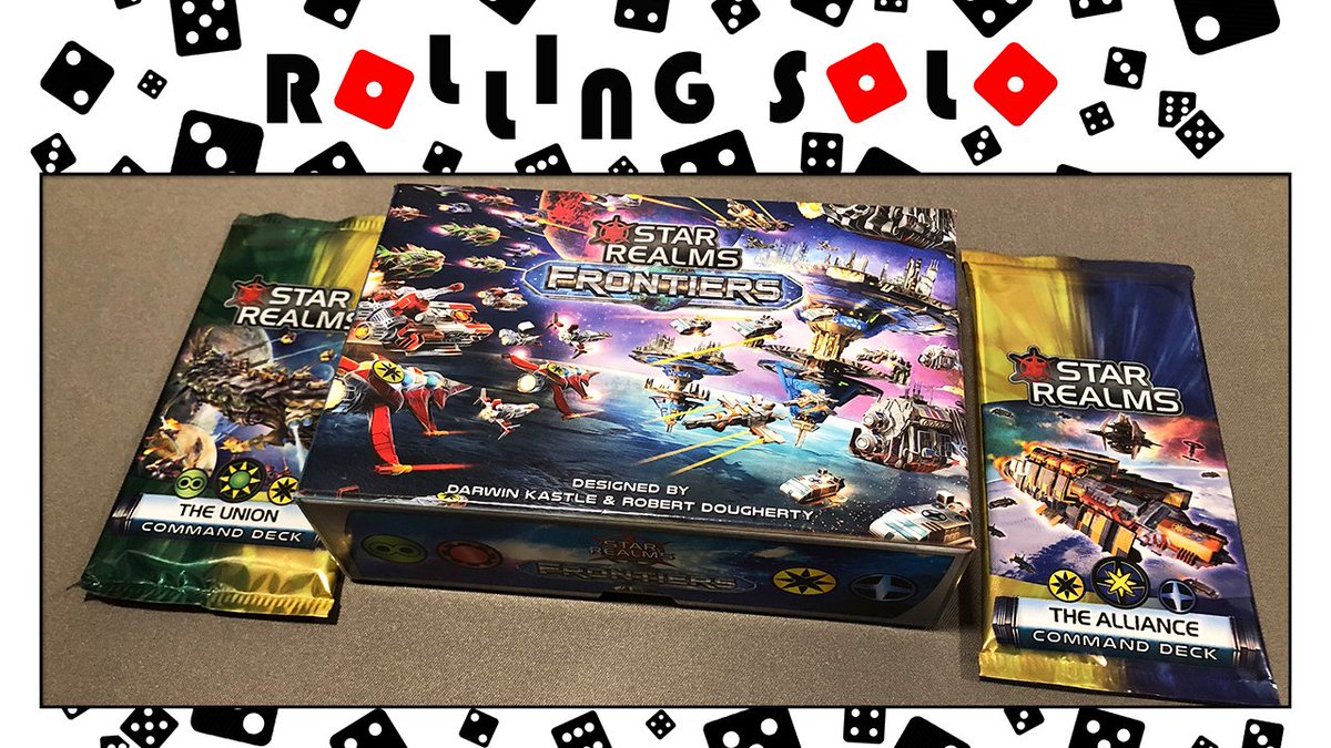 TryRollingSolo's tweet image. Join me as I unbox Star Realms: Frontiers created by Darwin Kastle and Robert Dougherty and published by White Wizard Games! 🚀🌌
#StarRealms #StarRealmsFrontiers #BoardGames #BoardGame #Tabletop #Gaming #Gamer #Games @wwizardgames
youtu.be/jeRMPWH5hq8