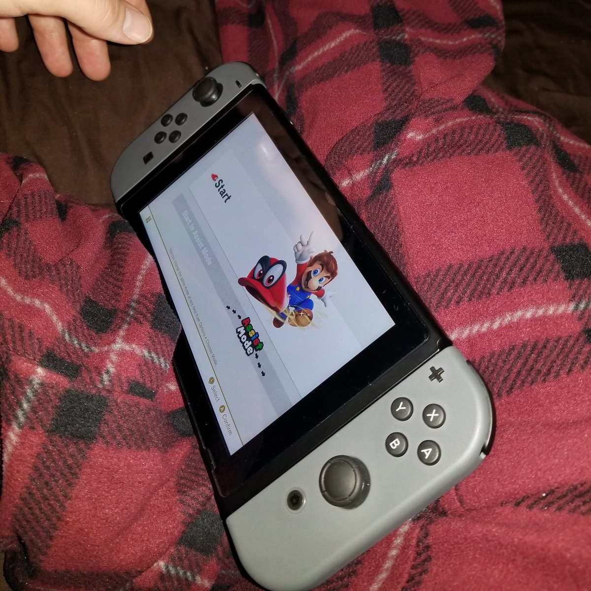 hitman0769's tweet photo. Taking a little break from #Fallout76 to play some #MarioOdyssey on Switch. https://t.co/LDZfWD35vB