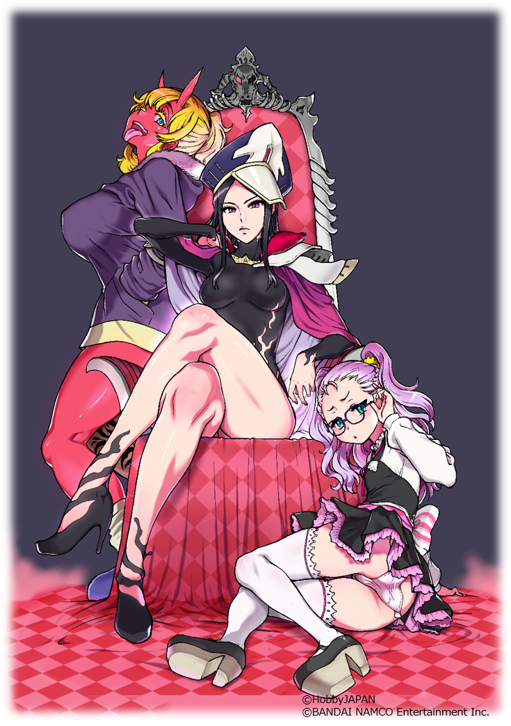 しわすのおきな No Twitter スマホでできるクイーンズブレイド ホワイトトライアングルのオリジナルキャラクターデザインをさせていただきました これから色々更に情報出てくるのでよろしく