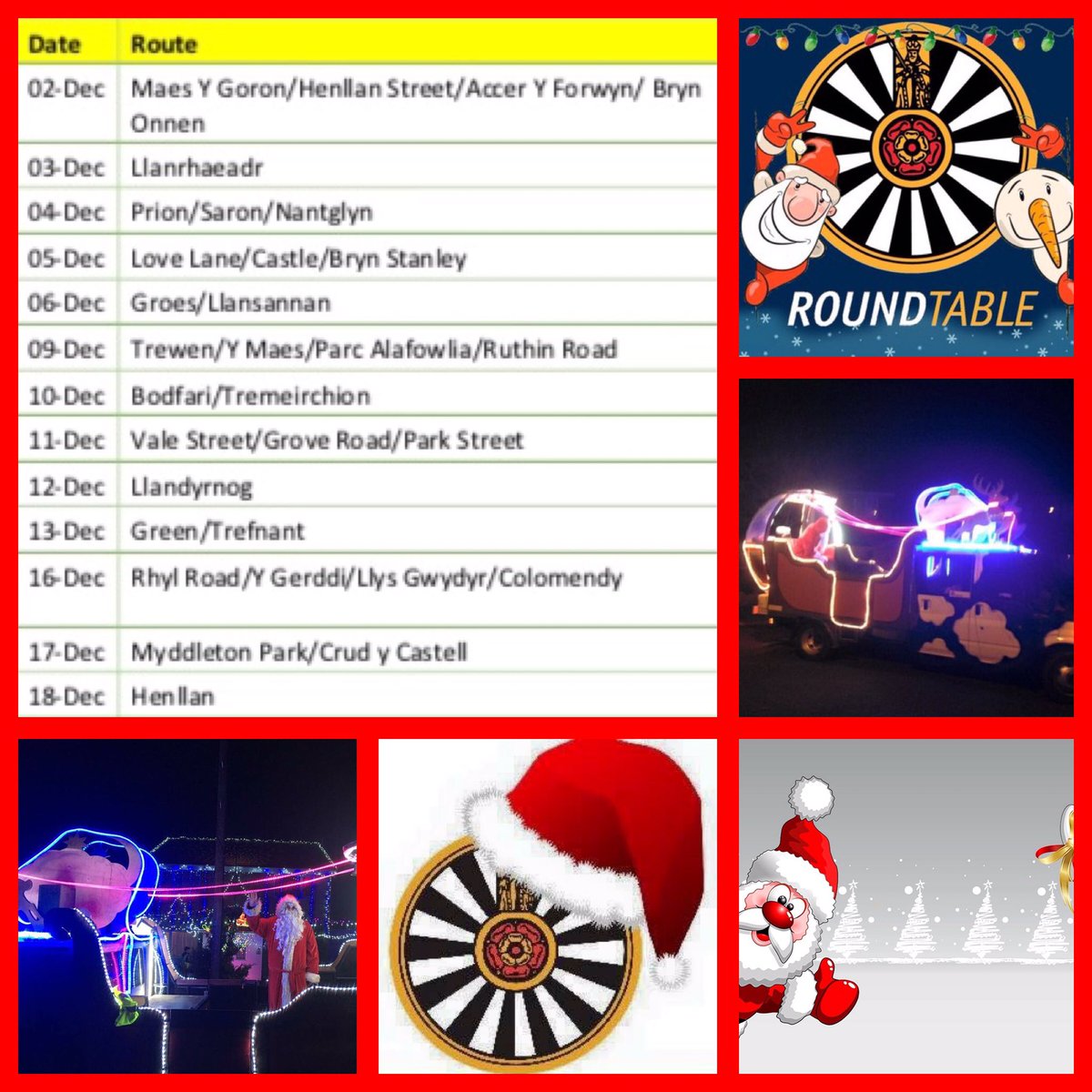 denbighdistr's tweet image. #christmasfloat starting week tomorrow please like and share 🎅🤶🏻
#fflôtnadolig yn cychwyn wythnos i fory plis hoffwch a rhannwch 🤶🏻🎅
#HoHoHo
From 6.30pm weeknights 4.30pm Sundays
O 6.30yh nosweithiau’r wythnos 4.30yh ar y Sul