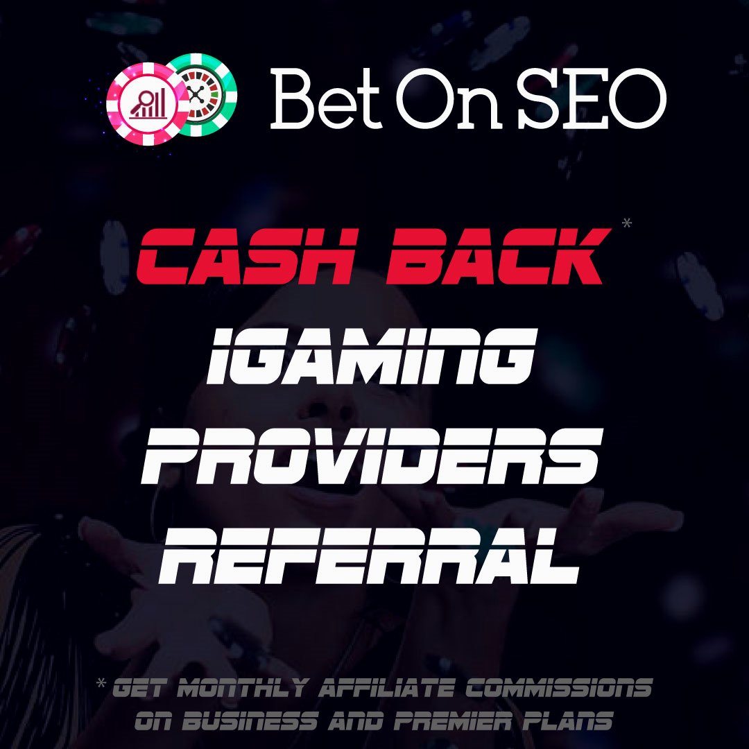 🎯 100% White Hat #iGaming Outreach - #LinkBuilding Expert
📊 Your Reliable Extension for Your In-House #SEO Efforts
♠️ Run by Ex-Google Employee

🔥 Just for the #SIGMA18 Event in #Malta
🎁 Monthly "CASH BACK” on PROVIDERS REFERRAL
#SIGMA #MaltaGamingAwards #SIGMA2018

�