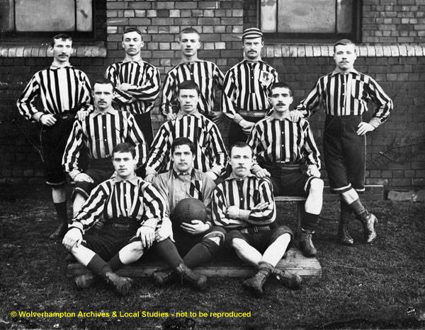 Today's #ExploreArchives is all about #SportingArchives, and Wolverhampton has been home to many sporting heroes and achievements, not least our close neighbours, @wolves, seen here in the 1880s