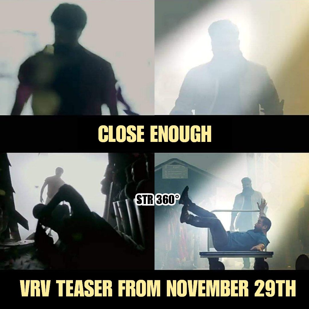STR_360's tweet photo. Awaiting Thalaivan #STR 's Mersal Entry ๐ฅ๐ #VanthaRajavathaanVaruven
#5DaysToGoForVRVteaser
#VRVTeaserCountdown @LycaProductions @aditi1231 @khushsundar @akash_megha @MahatOfficial @CatherineTresa1 @hiphoptamizha https://t.co/6YcMSqLQFC