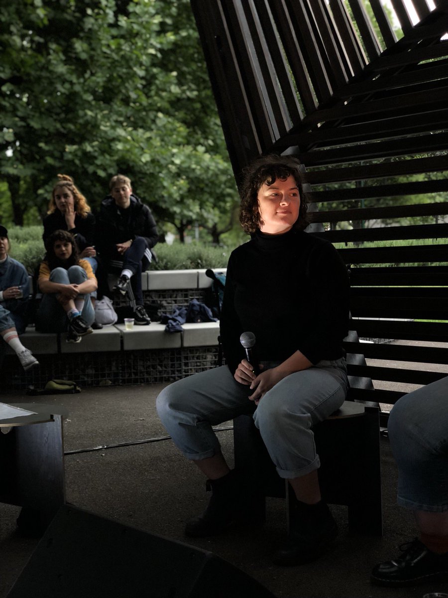 Bella from ‘Crying on the Eastern Freeway’ choir’s moniker: “You know when you’re driving back from music festival listening to <a href="/missyhiggins/">Missy Higgins</a> on  the last hour home... crying on on the Eastern Freeway?” 

#swamplandmag