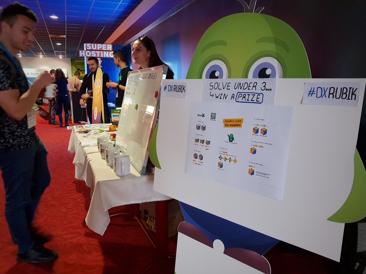 bdvalchovski's tweet image. #teamdevrix is at #wcsof, why don&apos;t you stop by our booth @wpdevrix for a chat. Perhaps you can beat our cube challenge and win a prize 😉