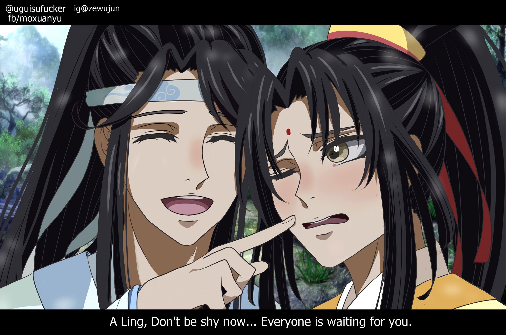 himi uguisumaru,mo xuanyu and yiling laozu／(・x・)\ on Twitter "SUPER