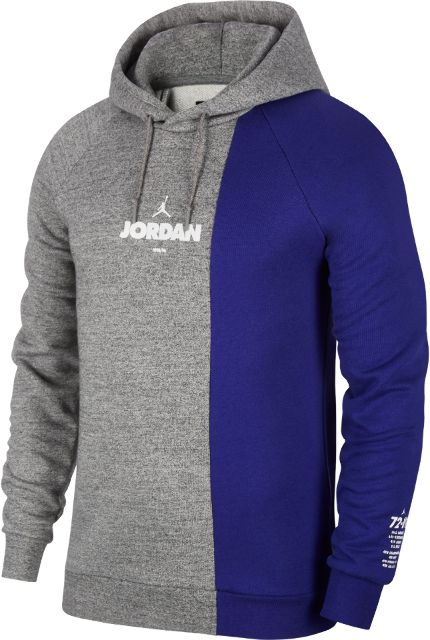 gray jordan hoodie mens