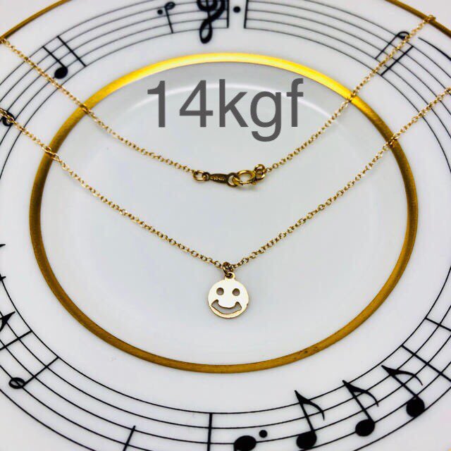puripuritiara's tweet photo. 本日ご注文頂きました、スマイル��ックレス😄こちらはTOP3に入る人気です😍14kgf刻印入り✨

#スマイルネックレス #14kgf #ニコちゃんマーク #puripuri_tiara https://t.co/EC4dJrFTTe