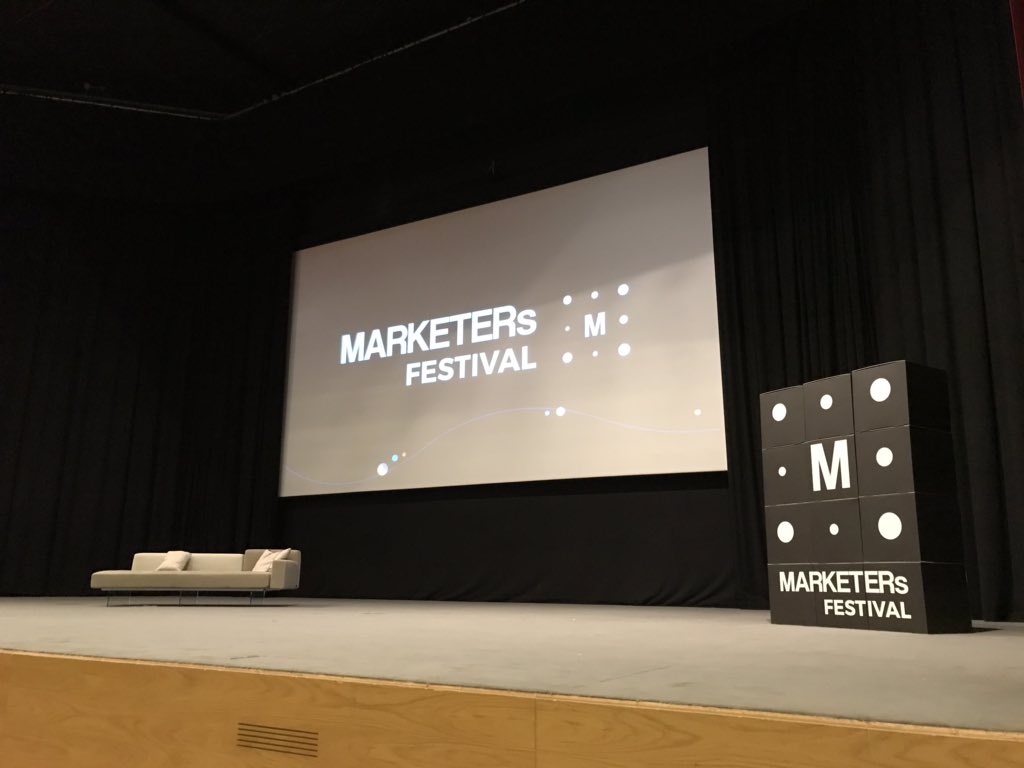 Live from Marketers Festival!
#MF18