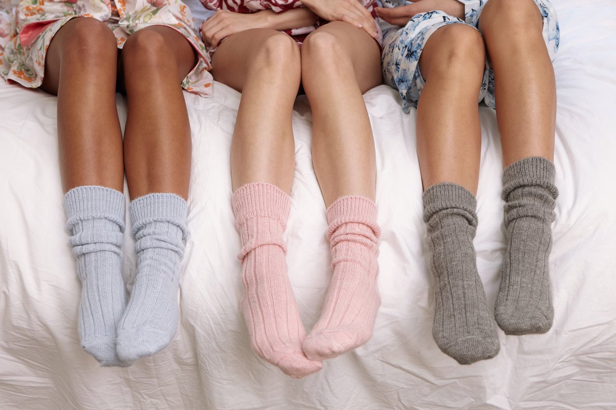 • Alpaca bed socks 💕