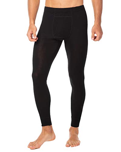 LAPASA Mens 100% Merino Wool Thermal Underwear Pants Long John Leggings Base Layer Bottom M30 
