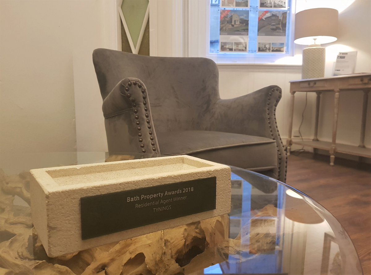 Managed to get the 'brick' back to the office safely! Many thanks <a href="/BathPropertyAwd/">Bath Property Awards</a> #BathPropertyAwards for a great evening. Thanks too to <a href="/mogersdrewett/">Mogers Drewett</a> as sponsors and to fellow winners <a href="/savills/">Savills</a> #savillsbath