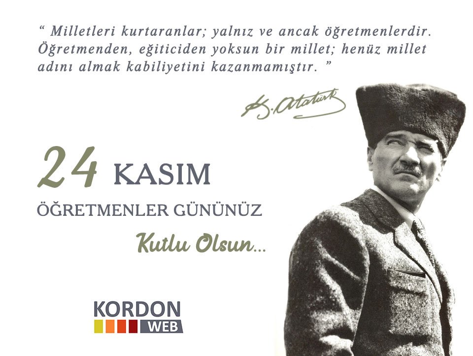 kordonweb's tweet photo. #24KasımÖğretmenlerGünü #kordonweb https://t.co/0xrSs4CwWA