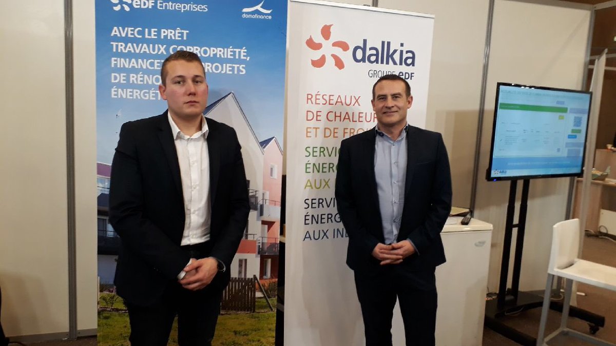 EDF_HDF's tweet photo. Les #DaysImmo by @SERGIC_IMMO jour 2 : c’est parti ! Les experts d’@EDF_Entreprises, de @dalkia et de @Domofinance répondent a vos questions sur la rénovation énergétique et son financement #TransitionEnergetique https://t.co/g7FSZq9hwk