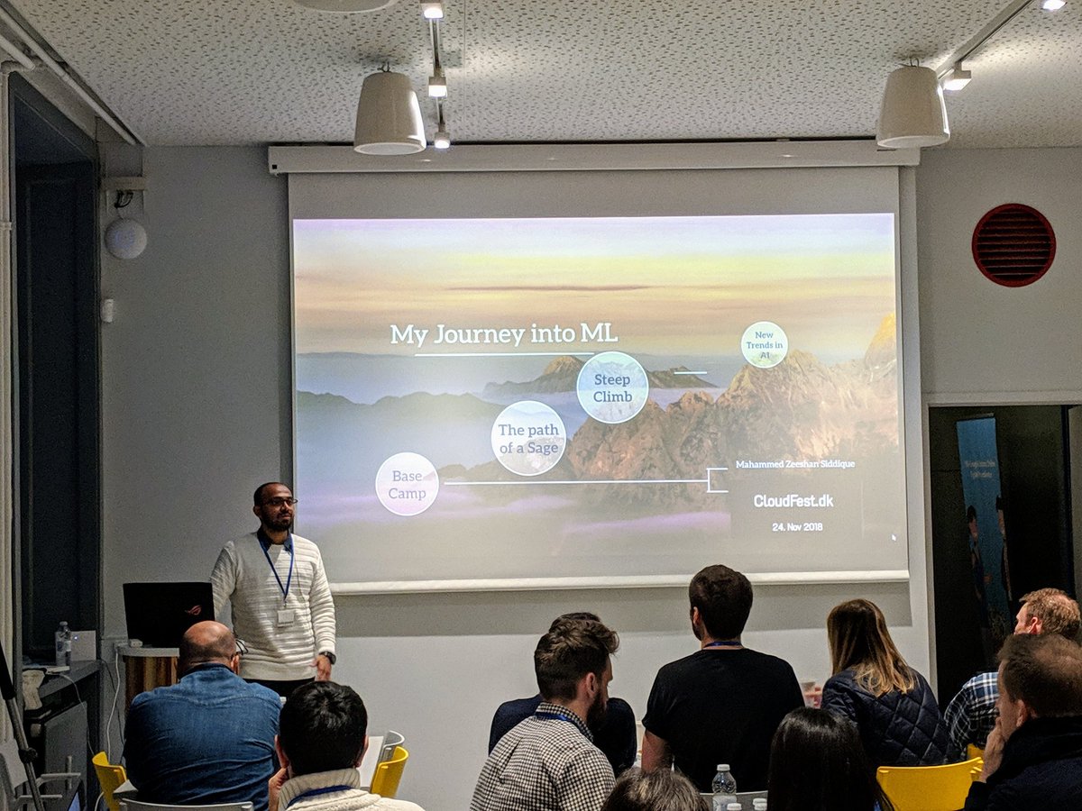 Zeeshan's Journey into Machine Learning #CloudFest