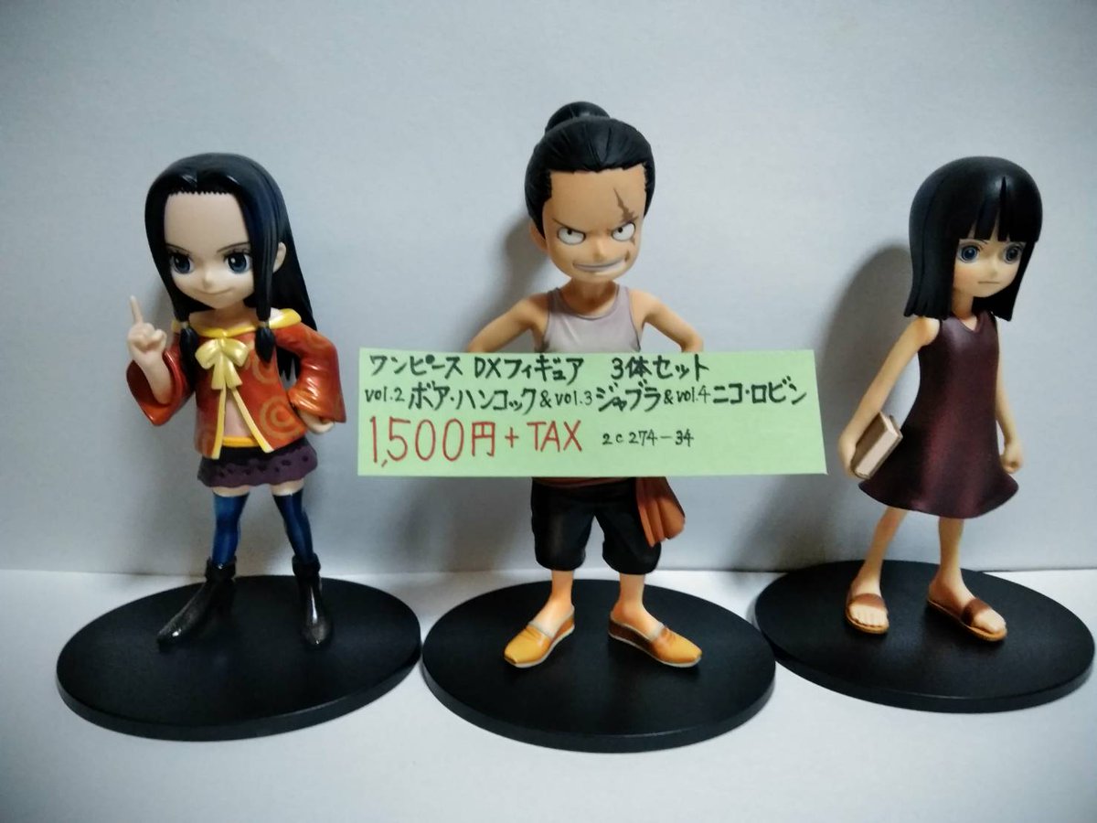 レンタルショーケース Cubestyle 2b302caseに入荷 ワンピース Glitter Glamours Crash Style ボア ハンコック Dxフィギュア The Grandline Children Vol 2 ハンコック Vol 3 ジャブラ Vol 4 ニコ ロビン Dxフィギュア The Grandline Children