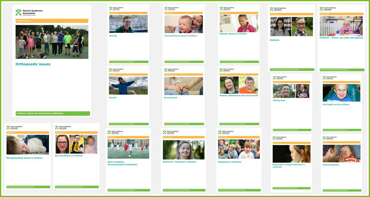 We have recently reviewed and updated our Health Series. All publications are available as downloads here bit.ly/2ujCiar  The series covers a range of health and medical conditions and is written for parents and carers.