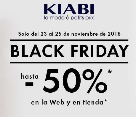 Disfruta de   descuentos hasta un -50% en KIABI, ropa para toda la familia! the-blackfriday.com #blackfriday