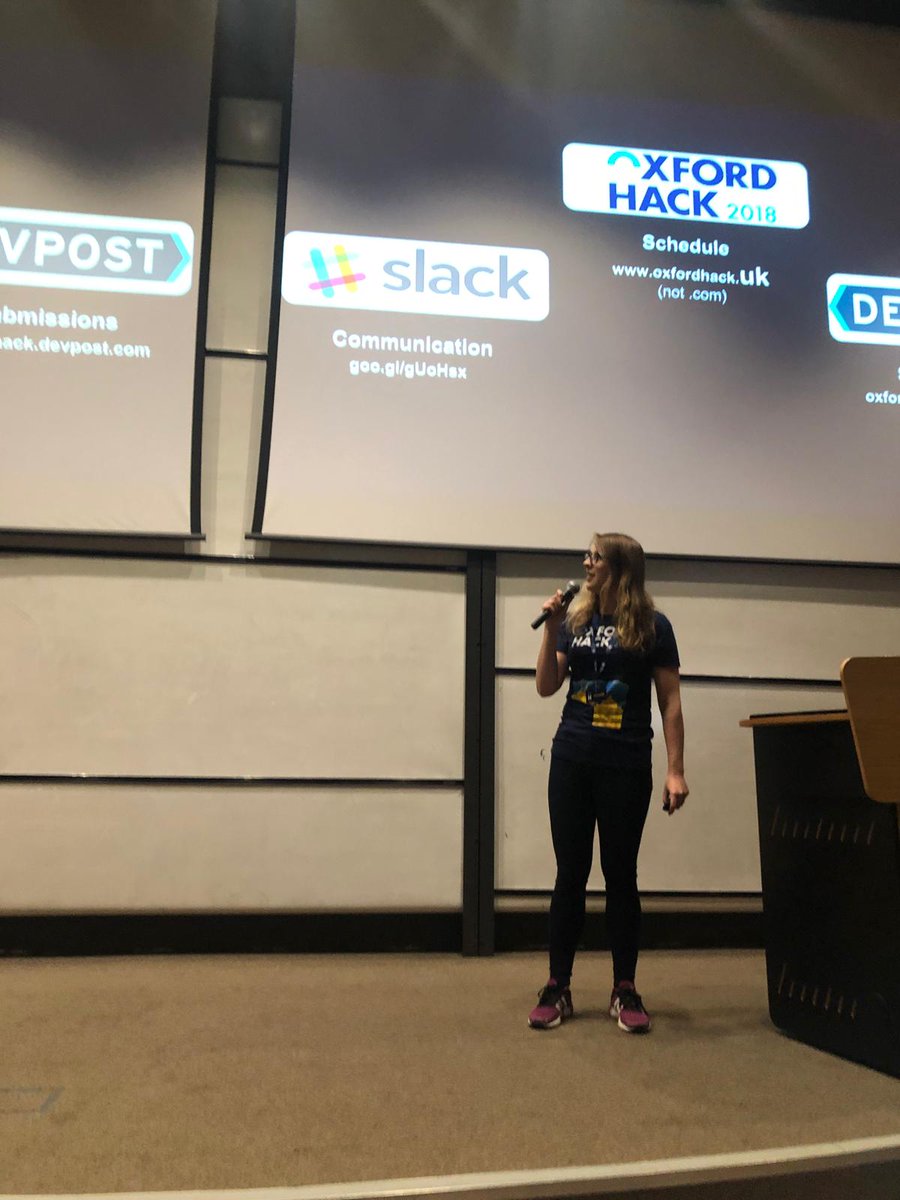 OxfordHACK 2019 tweet media