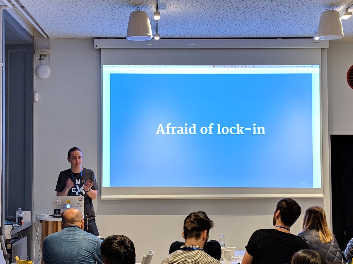 Afraid of vendor lock-in when doing Serverless? KNative might be able to help you! #CloudFest