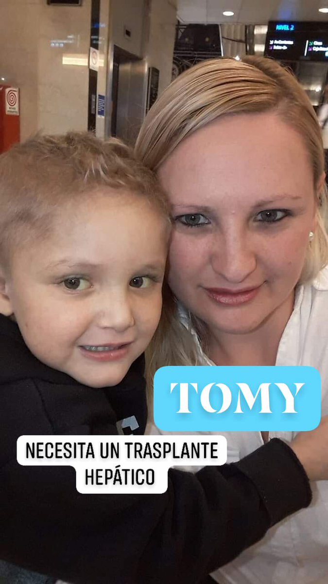 X favor difundir!!! Tomás tiene 4 añitos y necesita un trasplante hepático