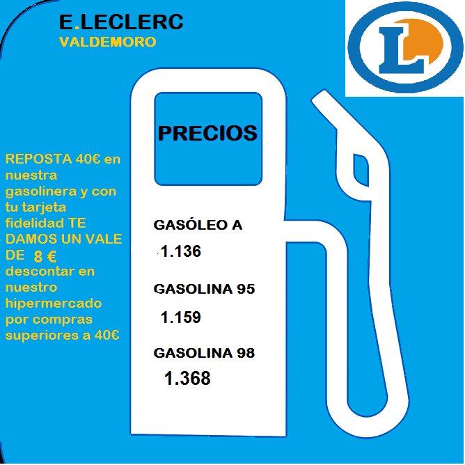 Nuestros nuevos precios en carburantes.
¡Feliz finde!😄