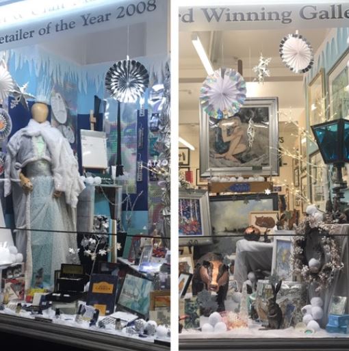 Today's the day! Our Narnia themed window display has been unveiled and our Winter Market is officially open! Come and see our artist demonstrations  throughout the day, mince pies and mulled wine is also being served! #wintermarket