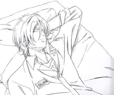 Animation Guides of Blu-Ray Box vol.1 of Banana Fish My God