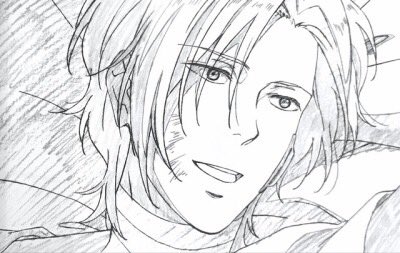 Animation Guides of Blu-Ray Box vol.1 of Banana Fish My God