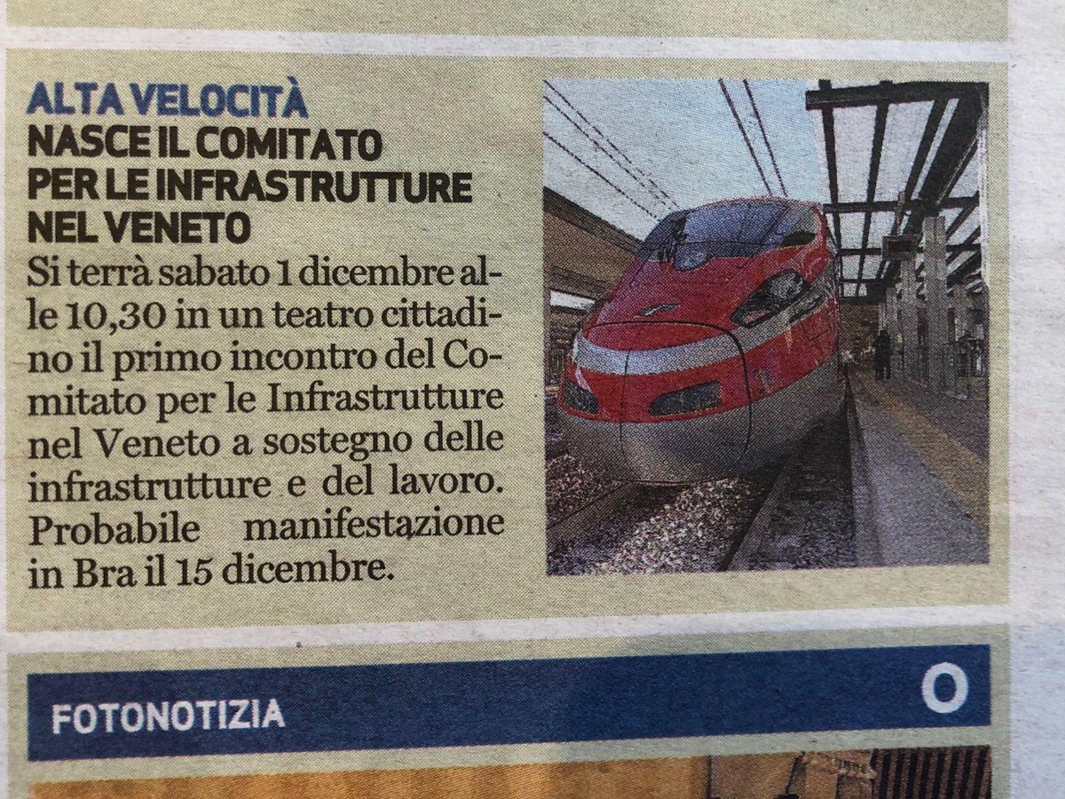 Alta Velocità Veneto Qualcosa si Muove
#altavelocitàveneto