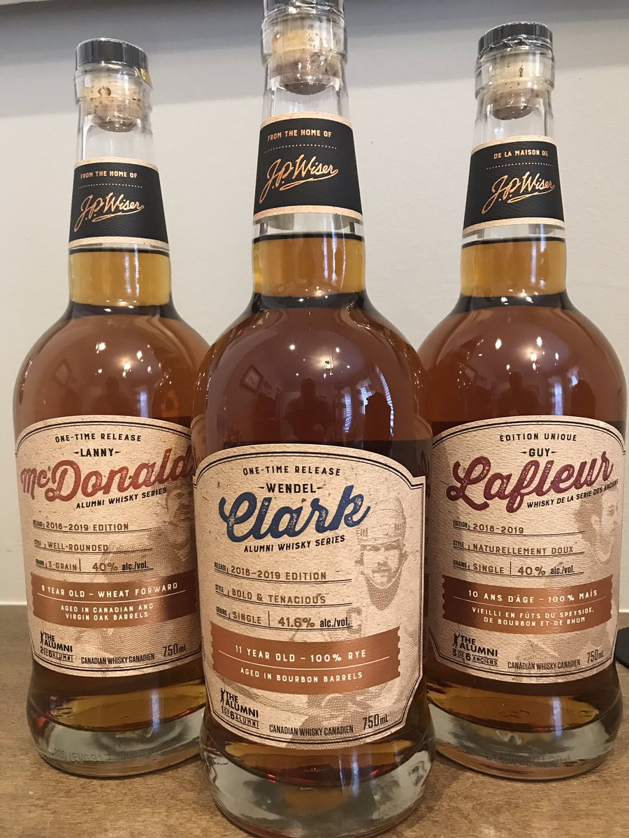 TSNBobMcKenzie's tweet image. Thanks to @NHLAlumni and @JPWisersCA for “making me aware” 😉 of limited edition Canadian whiskeys featuring Lanny, Wendel and Flower. Proceeds rec’d by Alumni go to local hockey initiatives and the retired player community. Great cause. Great Christmas gift! #AlumniWhiskySeries