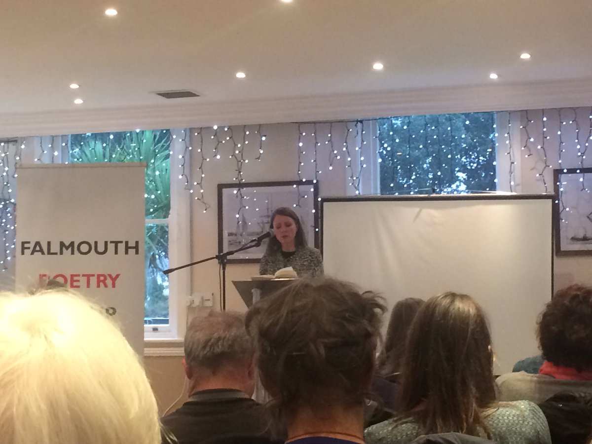 cocopofest's tweet photo. The brilliant Gerður Kristný reinvents Norse mythology in her reading from her book ‘Bloodhoof’! #cocopofest https://t.co/gBmSgYpZZT