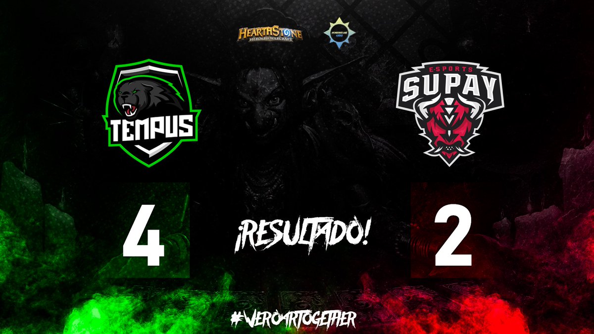 Tempus_eSports's tweet photo. [#Hearthstone][#Competición]

Ayer nuestros chicos de #TempusHS ganaron el primer encuentro de los playoffs. Ahora toca vernos las caras con @GiantsGaming en el siguiente encuentro. #WeRoarTogether 💪🏻 

🏆 #Liga2cabezas (@HSCadiz)
🆚 @SupayeSports https://t.co/NnHxCsE3Qh