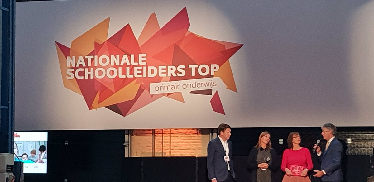 Vandaag geïnspireerd geraakt op Nationale Schoolleiders top. #NSTPO Goede sprekers over doelen stellen, vertrouwen, breed verbinding maken om tot leren te komen en kinderen betrekken bij je onderwijs.
Dinsdag ga ik gelijk in gesprek met de kinderraad over onze verbouwing.