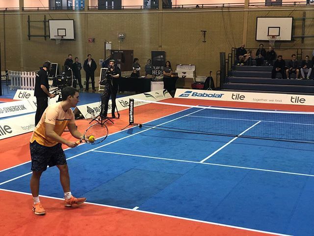 Well played @jamesrosenthal_tt great performance today but just a little unlucky in the last set! Pushed @adztt99 all the way in <a href="/touchtennis/">touchtennis</a> @tile Masters Cup 4-2 1-4 3-5. Onwards and upwards Jimmy #touchtennis ift.tt/2BuiP8E