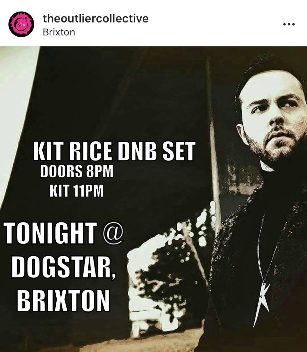 KitMusicUK's tweet photo. Yo so tonight I’ll be lighting up @DogstarBrixton with my dnb set @ 11pm! Everyone in South London come out in #Brixton tonight. Go get some tickets and come along. It’s gonna be 🔥🔥 >> https://t.co/LcRPcenuXk @OutlierTeam https://t.co/ktschVktuR