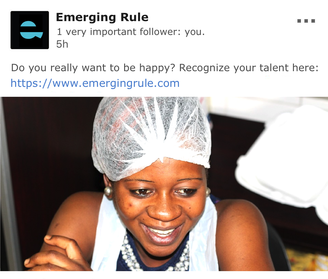 emergingrule's tweet photo. Do you really want to be happy? Recognize your talent here: https://t.co/G3fVf72gy8
#MachineLearning #LMS #talentmanagement #EmergingRule #LevelShip
https://t.co/G3rXvrmExd https://t.co/mCboAeBbNf
