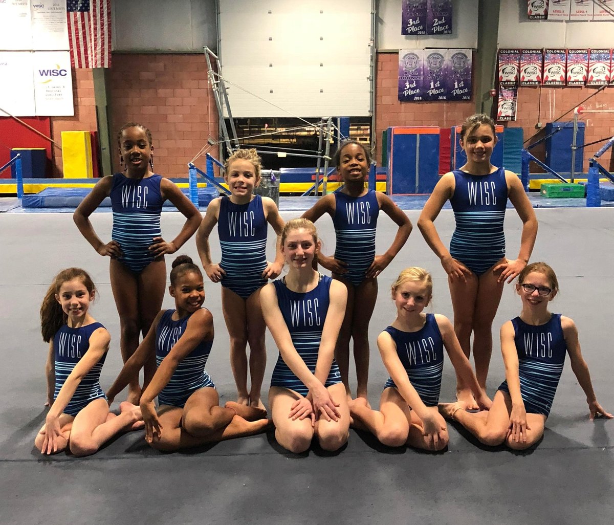 Ozoneleos's tweet image. Here's another shout out to the lovely young ladies from WISC Gymnastics in their coordinating sublimated tanks! #ozoneleos #completethelook #style