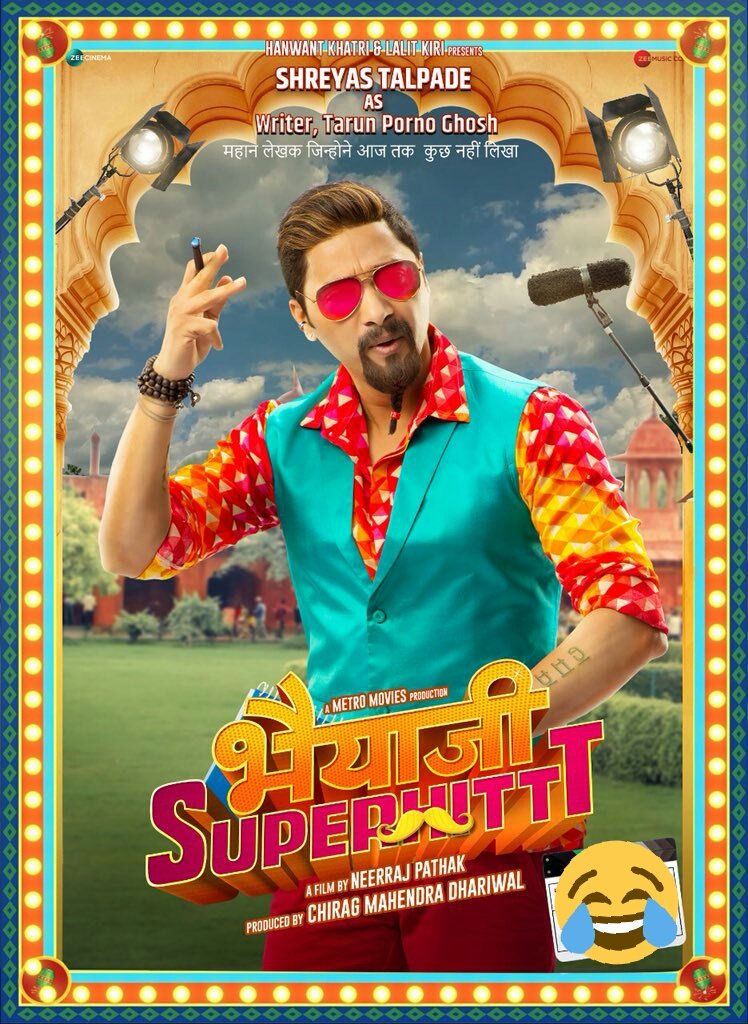 #BhaiajiSuperhit what a great movie! Fun, comedy, action &amp; songs all are just perfect. <a href="/realpreityzinta/">Preity G Zinta</a>'s style n elegance, <a href="/iamsunnydeol/">Sunny Deol</a> Paji's action Comedy of <a href="/ArshadWarsi/">Arshad Warsi</a> &amp; <a href="/shreyastalpade1/">Shreyas Talpade</a>, <a href="/ameesha_patel/">ameesha patel</a>'s charm. Not even a single scene is boring. Most imp my #PZisBack. 😍