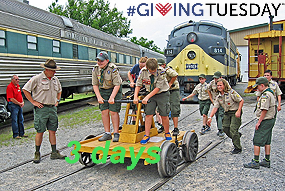 3 days – 
Let the chaos of the holidays fall by the wayside and make a donation this #GivingTuesday 11/27. @givingtues 

Donate at ow.ly/pyic30mH3qi