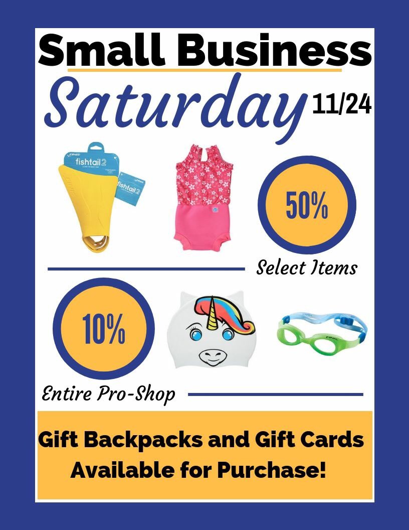 Don't forget to stop by our Los Alamitos and Seal Beach location for our Small Business Saturday Sale!