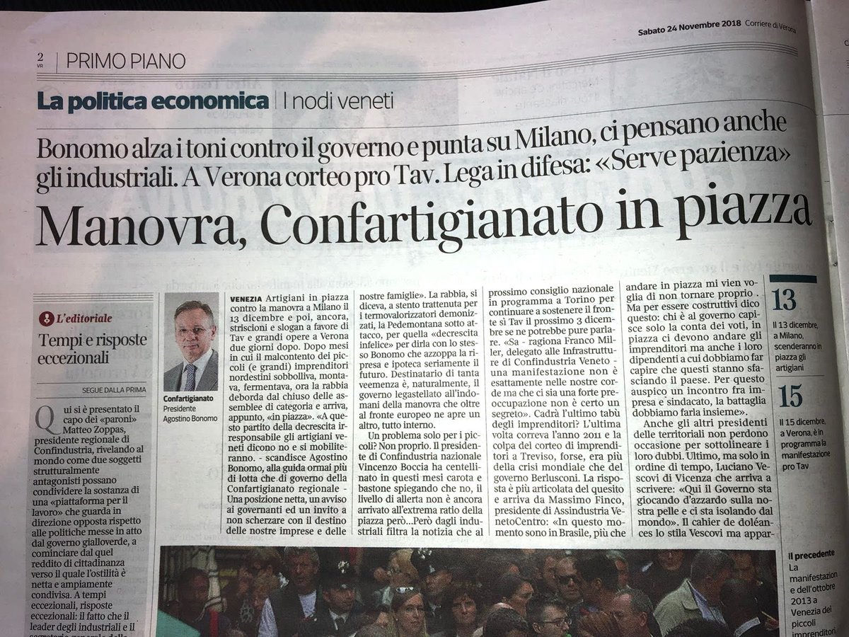 Si parla di Infrastrutture in Veneto
#Venetoinfrastrutture